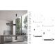 Pendule, Lustre suspendate - Lustra LED suspendata design modern DUSSA negru, 120x66cm