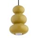 Pendule, Lustre suspendate - Lustra suspendata din Sticla, Miere Lucios, ORLANDO