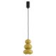 Pendule, Lustre suspendate - Lustra suspendata din Sticla, Miere Lucios, ORLANDO
