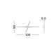 Lustre aplicate - Lustra LED aplicata design modern AKRO negru