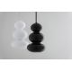 Pendule, Lustre suspendate - Lustra suspendata din Sticla, Negru Verzui, ORLANDO