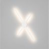 Aplica de perete LED CCT design modern AKRO alb