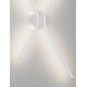 Aplice, corpuri de iluminat pentru pereti - Aplica de perete LED CCT design modern AKRO alb