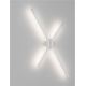 Aplice, corpuri de iluminat pentru pereti - Aplica de perete LED CCT design modern AKRO alb