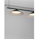 Pendule, Lustre suspendate - Lustra moderna suspendata LED Lui, negru