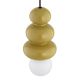 Pendule, Lustre suspendate - Lustra suspendata din Sticla, Miere Lucios, ORLANDO PLUS