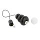 Pendule, Lustre suspendate - Lustra suspendata din Sticla, Negru Verzui, ORLANDO Plus