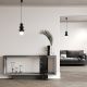 Pendule, Lustre suspendate - Lustra suspendata din Sticla, Negru Verzui, ORLANDO Plus
