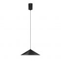 Lustra moderna suspendata LED Lui, negru