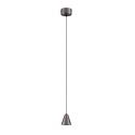 Pendul LED design minimalist IRMOS nickel negru