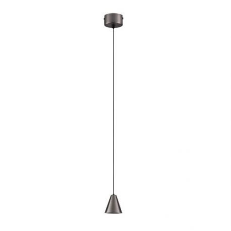Pendule, Lustre suspendate - Pendul LED design minimalist IRMOS nickel negru