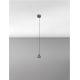 Pendule, Lustre suspendate - Pendul LED design minimalist IRMOS nickel negru