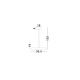 Pendule, Lustre suspendate - Lustra/Pendul LED design decorativ OPHELIA
