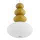 Pendule, Lustre suspendate - Lustra suspendata din Sticla, Miere Lucios, Alb, DIEGO