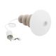 Pendule, Lustre suspendate - Lustra suspendata din Sticla, Casmir, Alb, DIEGO