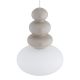 Pendule, Lustre suspendate - Lustra suspendata din Sticla, Casmir, Alb, DIEGO