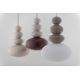 Pendule, Lustre suspendate - Lustra suspendata din Sticla, Casmir, Alb, DIEGO