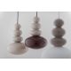 Pendule, Lustre suspendate - Lustra suspendata din Sticla, Casmir, Teracota, DIEGO