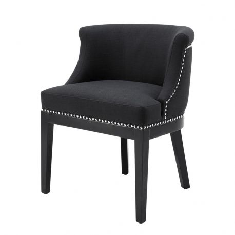 Scaune - Scaun elegant Boca Grande negru