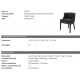 Scaune - Scaun elegant Boca Grande negru