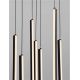 Pendule, Lustre suspendate - Lustra moderna cu pendule LED GRATTA