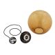 Pendule, Lustre suspendate - Lustra suspendata din Sticla, Chihlimbar, Metal, Titan, SACRAMENTO