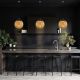Pendule, Lustre suspendate - Lustra suspendata din Sticla, Chihlimbar, Metal, Titan, SACRAMENTO