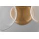 Pendule, Lustre suspendate - Lustra suspendata din Sticla, Chihlimbar, Metal, Titan, SACRAMENTO