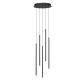 Lustra LED suspendata design minimalist STILVI 15W negru
