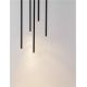 Pendule, Lustre suspendate - Lustra LED suspendata design minimalist STILVI 15W negru