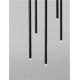 Pendule, Lustre suspendate - Lustra LED suspendata design minimalist STILVI 15W negru