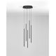 Pendule, Lustre suspendate - Lustra LED suspendata design minimalist STILVI 15W negru