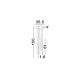 Pendule, Lustre suspendate - Lustra LED suspendata design minimalist STILVI 15W negru