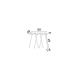 Lustre aplicate - Lustra LED aplicata design minimalist STILVI 17W negru