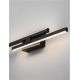 Aplice, corpuri de iluminat pentru pereti - Aplica de perete LED design modern AMICA negru