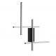 Aplice, corpuri de iluminat pentru pereti - Aplica de perete LED design modern APECHO negru