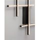 Aplice, corpuri de iluminat pentru pereti - Aplica de perete LED design modern APECHO negru