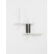 Aplice, corpuri de iluminat pentru pereti - Aplica de perete LED design modern APECHO negru, auriu