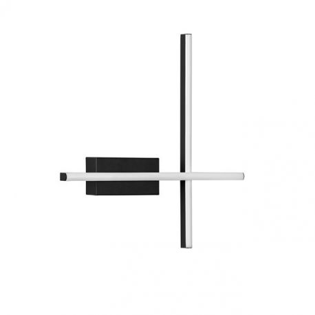 Aplice, corpuri de iluminat pentru pereti - Aplica de perete LED design modern QUAM negru