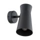Aplice, corpuri de iluminat pentru pereti - Aplica de perete design minimalist, Otel, Negru, LORD