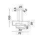 Pendule, Lustre suspendate - Lustra suspendata LED design modern Alis