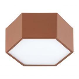 Plafoniera, Spot aplicat LED LIBERO teracota