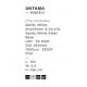 Pendule, Lustre suspendate - Lustra suspendata LED design modern ANTAMA alb