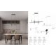 Pendule, Lustre suspendate - Lustra suspendata LED design modern ANTAMA alb