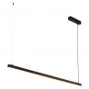 Lustra suspendata LED, 120cm, Otel, Negru, MIAMI