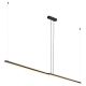 Pendule, Lustre suspendate - Lustra suspendata LED, Otel, Negru, MIAMI