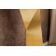 Console - Consola design modern, Metal, Auriu, Marmura, Alb, EXTRAVAGANCIA 140cm