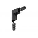Conector pentru sina magnetica BREDA, negru, cod NVL-9010197