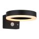 Lampa solara LED cu senzor 36507 GL, 6W, 330lm, 3000K, IP44
