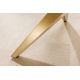 Masute Living - Masuta design modern, Metal, Auriu, Ceramica, Alb, ART LIVING 130cm, A-46204 VC